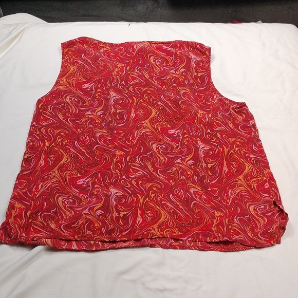 Diane Von Furstenberg Silk Assets Women's 100% Silk Size Large - Picture 7 of 9